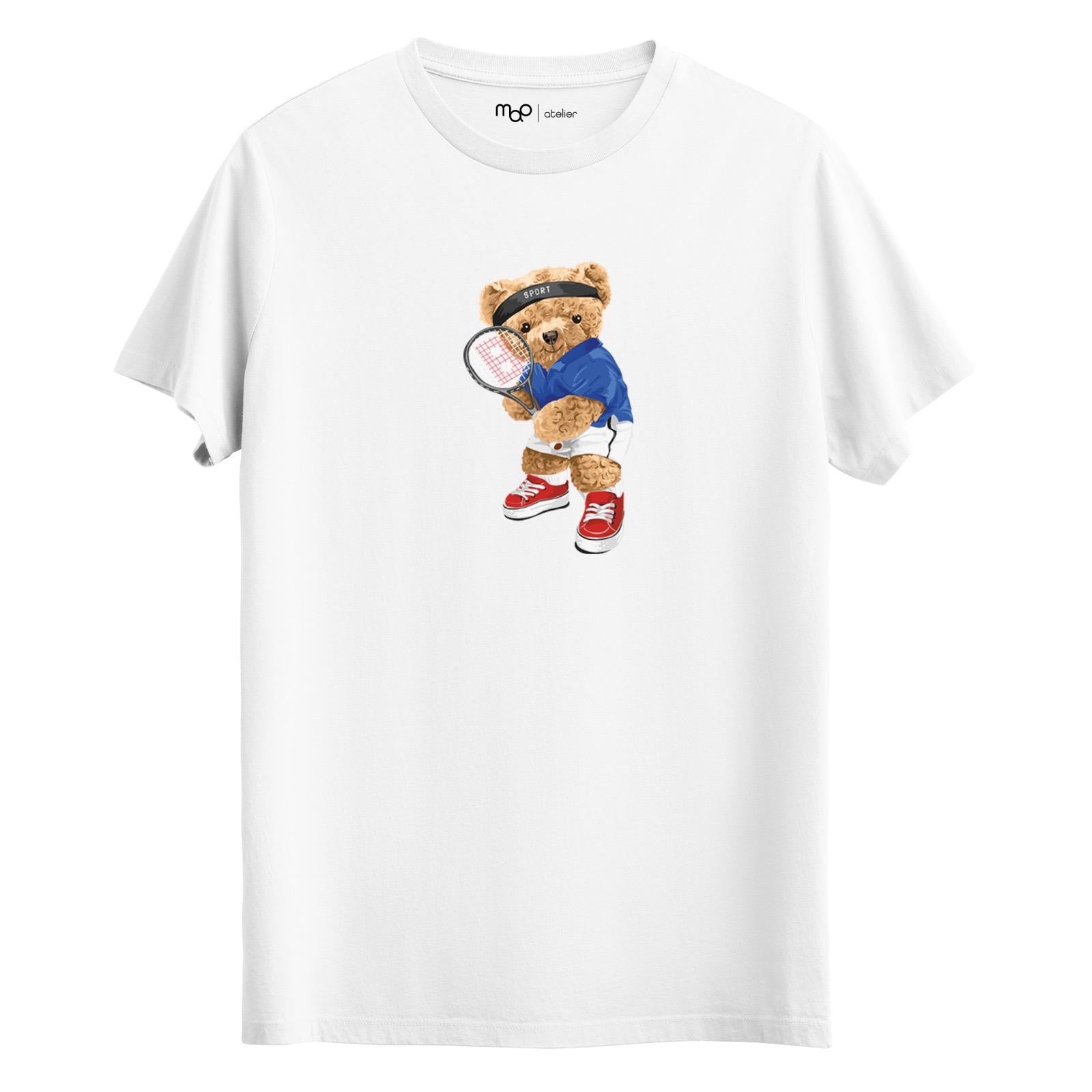 Tennis Bear T Shirt TeddyCo